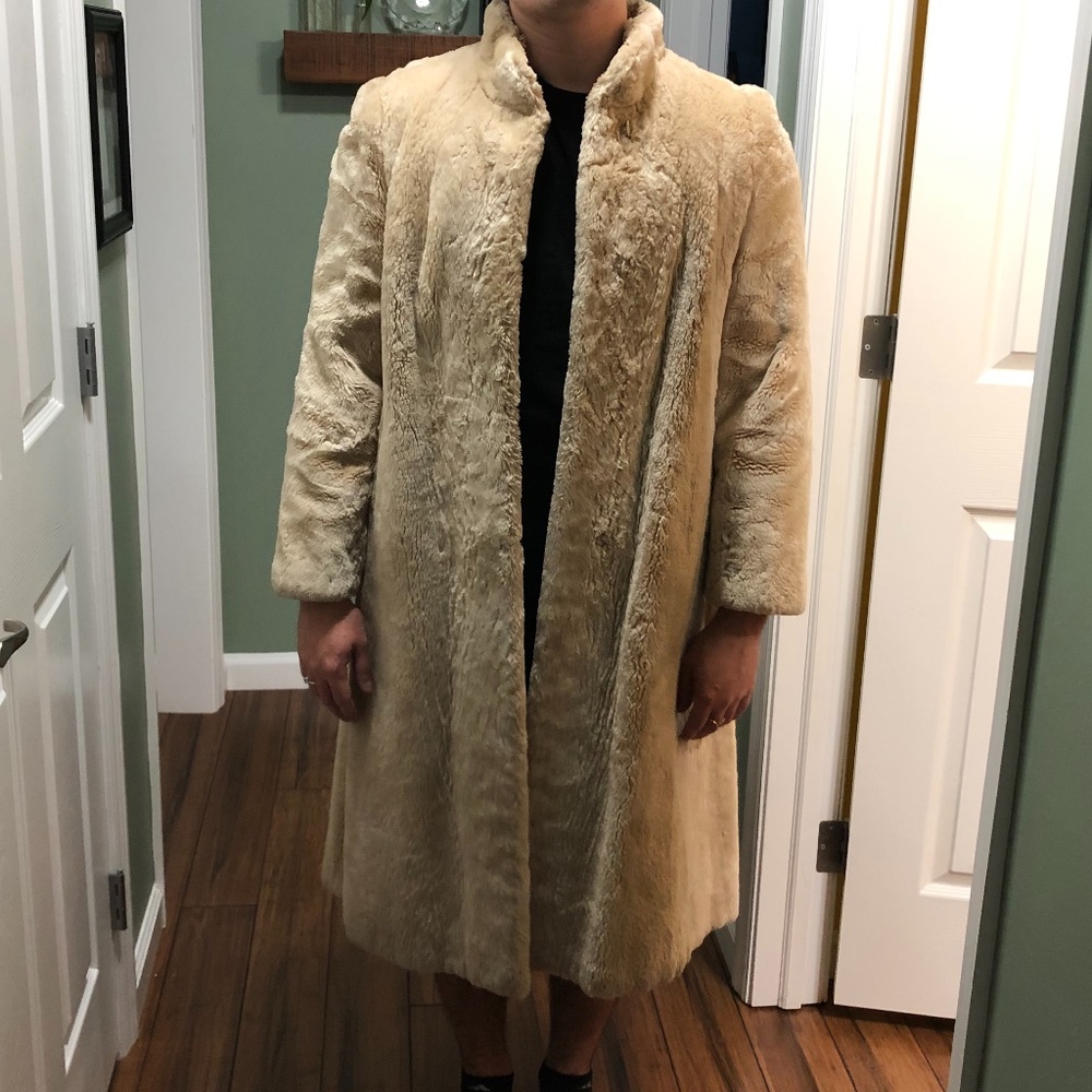 Vintage1960's Woman's Sheared Beaver Fur Coat